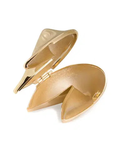 Bey-Berk Men's Personalized Metal Fortune Cookie | Thumbnail 2 Bey-Berk Men's Personalized Metal Fortune Cookie | Thumbnail 2