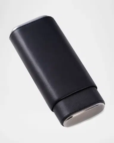 Bey-Berk Men's Personalized Travel Cigar Case | Thumbnail 2