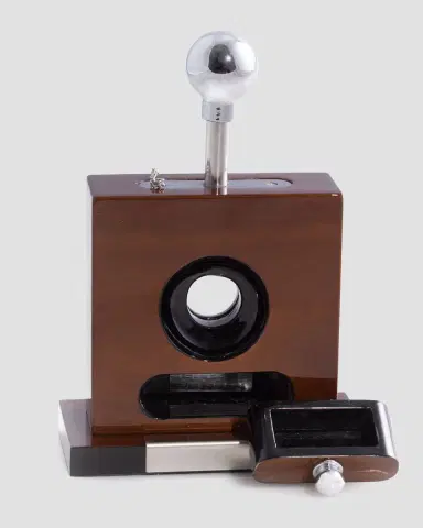 Bey-Berk Walnut-Wood Cigar Cutter | Thumbnail 2