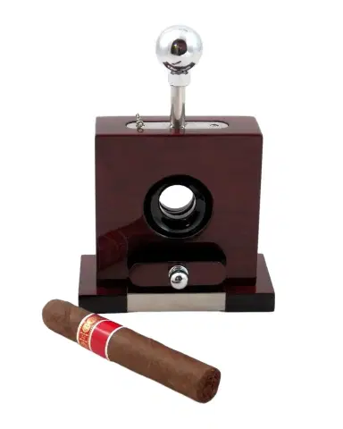 Bey-Berk Walnut-Wood Cigar Cutter | Thumbnail 1