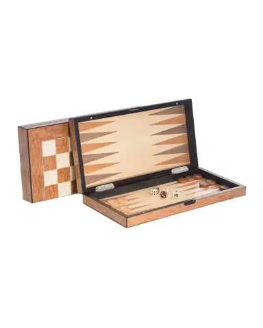 Bey-Berk Lacquer-Finished Travel Game Set | Thumbnail 1