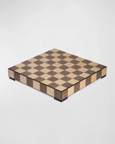 Bey-Berk Wood Matte Inlay Chess/Checkers Set | Thumbnail 2
