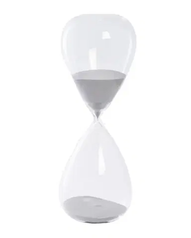 Bey-Berk Hand-Blown Crystal Sand Timer Hourglass (90 minute) | Thumbnail 1