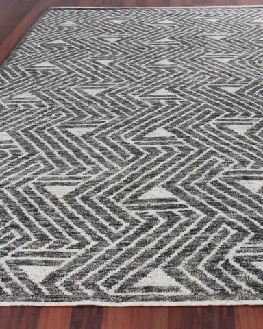 Exquisite Rugs Turner Hand-Knotted Rug, 10' x 14' | Thumbnail 2