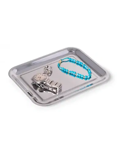 Bey-Berk Kelly Silver-Plated Valet Tray | Thumbnail 1