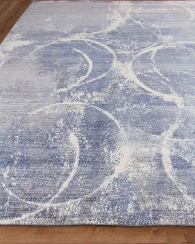 Exquisite Rugs Montclair Hand-Knotted Silk Rug | Thumbnail 1 Exquisite Rugs Montclair Hand-Knotted Silk Rug | Thumbnail 1