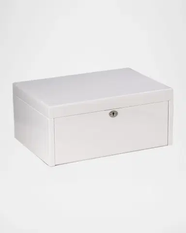 Bey-Berk Men's Lacquered Multi-Compartment Jewelry Case | Thumbnail 2