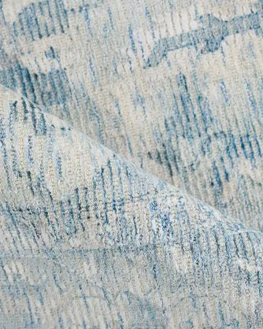 Exquisite Rugs Tuscany Hand-Loomed Blue Rug, 6 ' x 9 ' | Thumbnail 4 Exquisite Rugs Tuscany Hand-Loomed Blue Rug, 6 ' x 9 ' | Thumbnail 4