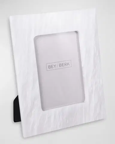 Bey-Berk Talin Marble 5"x7" Picture Frame | Thumbnail 2