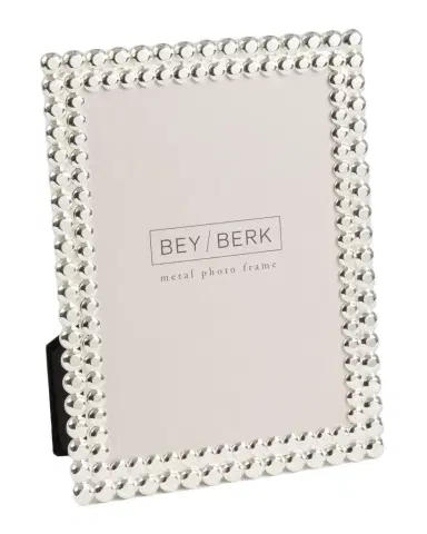 Bey-Berk Chelsea Metal 5"x7" Picture Frame | Thumbnail 1