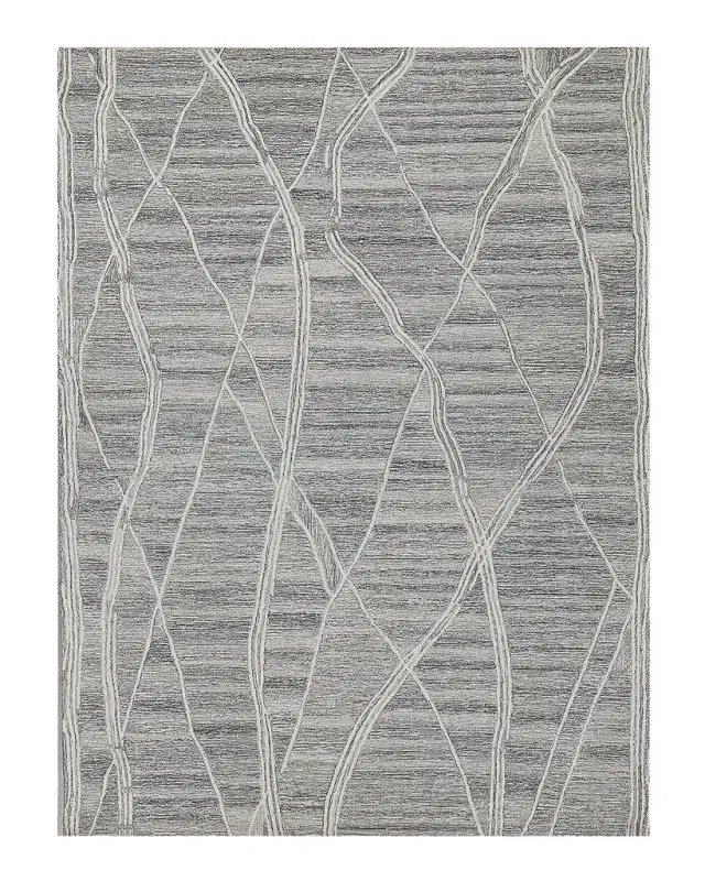 Exquisite Rugs Tangiers Hand-Tufted Gray/ Rug