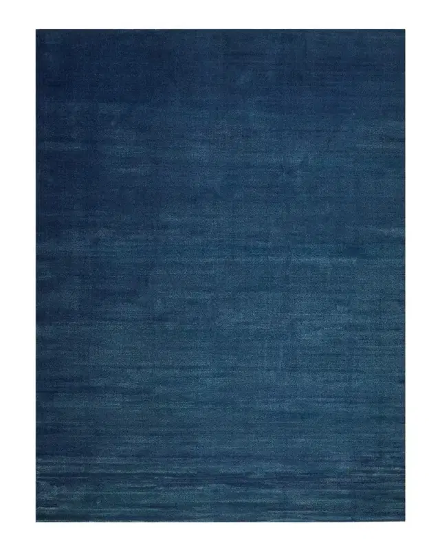 Exquisite Rugs Velutto Hand-Loomed Navy Rug