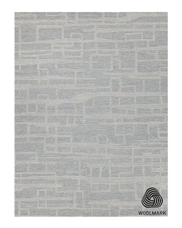 Exquisite Rugs Park City Hand-Tufted Light Gray/Ivory Rug