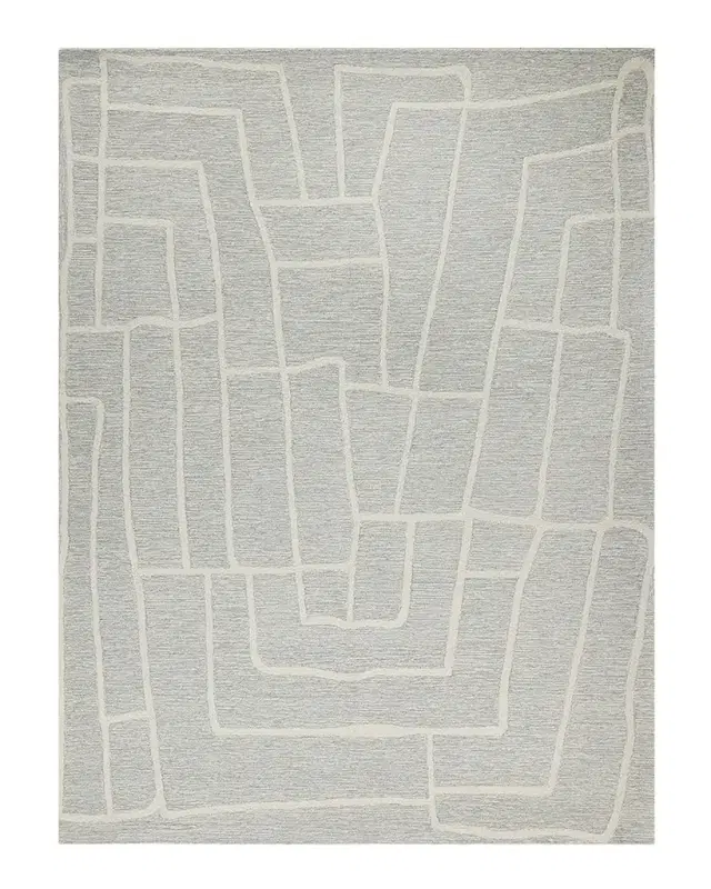 Exquisite Rugs Tangiers Hand-Tufted Blue/ Rug