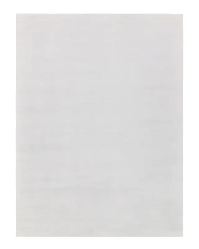 Exquisite Rugs Velutto Hand-Loomed White Rug