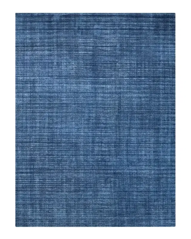 Exquisite Rugs Martelli Modern Hand-Loomed Navy Rug