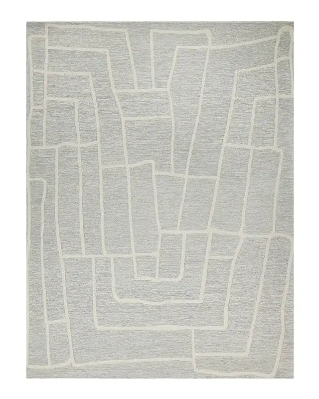 Exquisite Rugs Tangiers Hand-Tufted Blue/ Rug