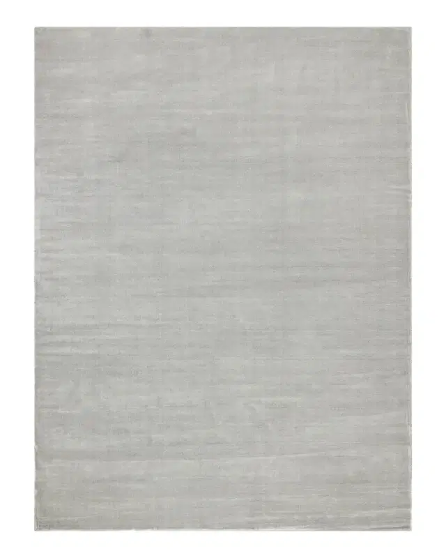 Exquisite Rugs Velutto Hand-Loomed Light Silver Rug
