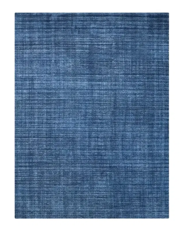 Exquisite Rugs Martelli Modern Hand-Loomed Navy Rug