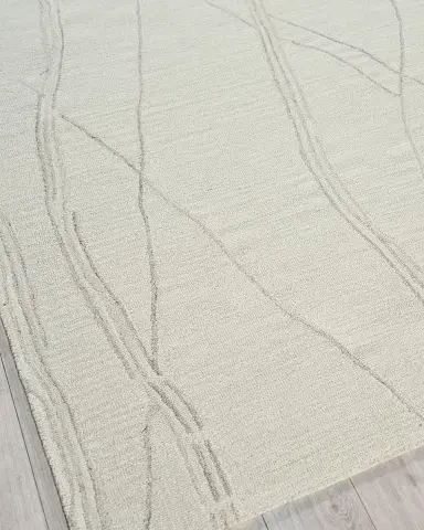 Exquisite Rugs Tangiers Hand-Tufted Ivory/Beige Rug, 6 ' x 9 ' | Thumbnail 3 Exquisite Rugs Tangiers Hand-Tufted Ivory/Beige Rug, 6 ' x 9 ' | Thumbnail 3