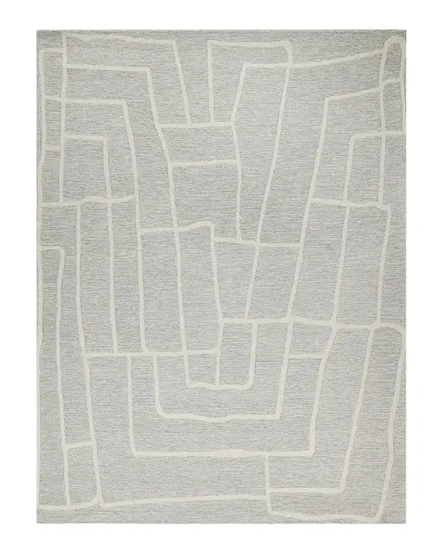 Exquisite Rugs Tangiers Hand-Tufted Blue/ Rug