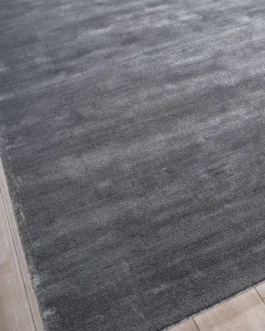 Exquisite Rugs Velutto Hand-Loomed Gray Rug, 4 ' x 6 ' | Thumbnail 3 Exquisite Rugs Velutto Hand-Loomed Gray Rug, 4 ' x 6 ' | Thumbnail 3