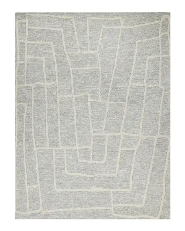 Exquisite Rugs Tangiers Hand-Tufted Blue/ Rug