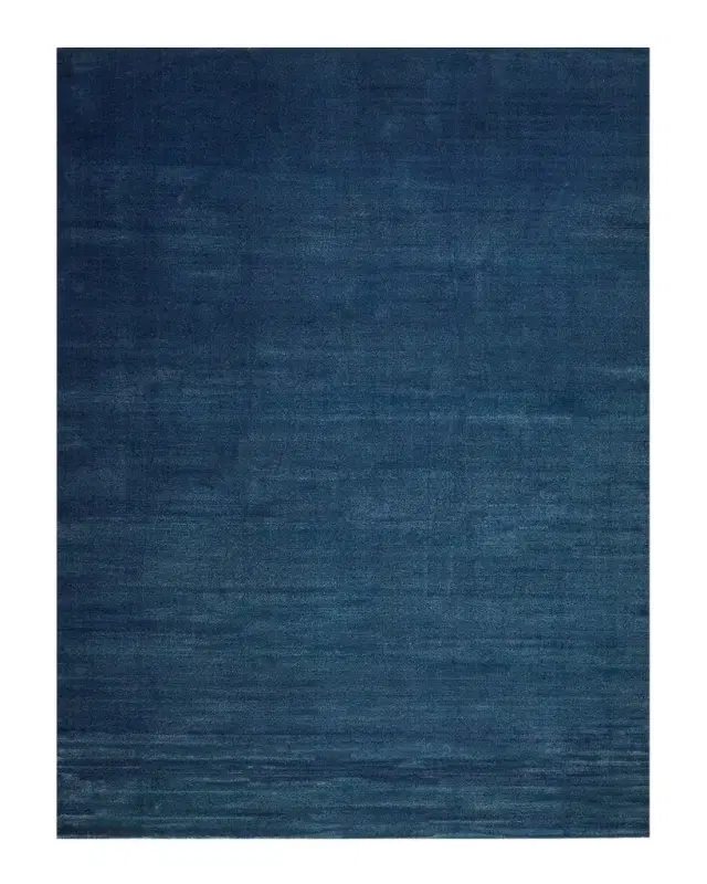 Exquisite Rugs Velutto Hand-Loomed Navy Rug