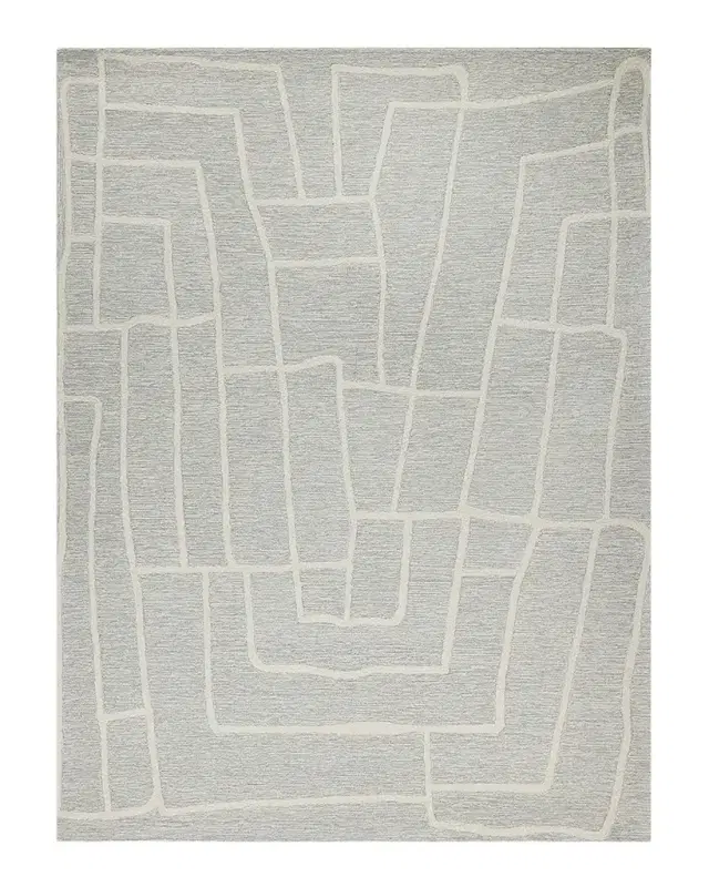 Exquisite Rugs Tangiers Hand-Tufted Blue/ Rug