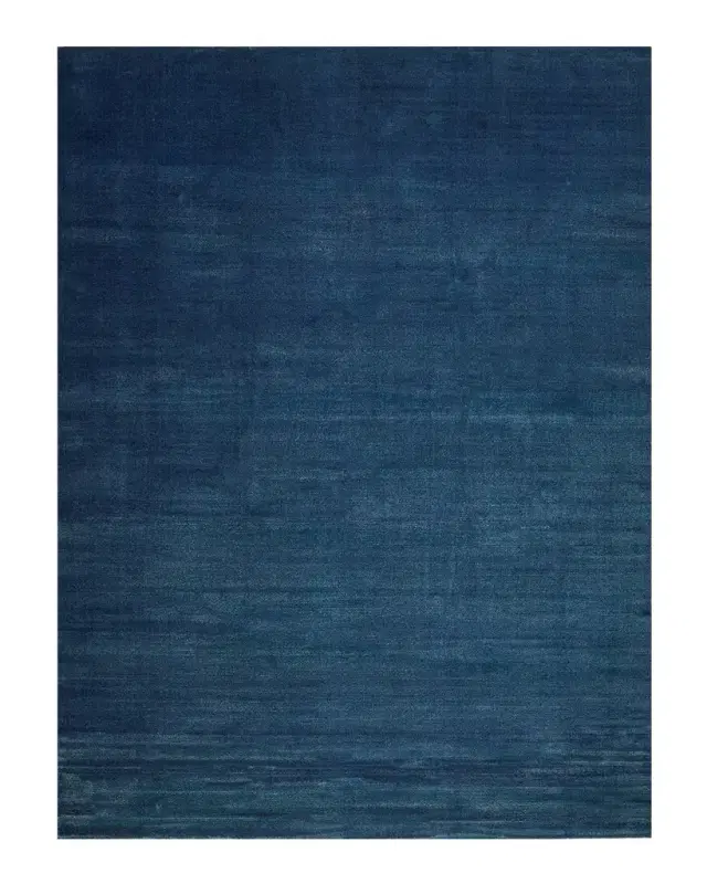 Exquisite Rugs Velutto Hand-Loomed Navy Rug