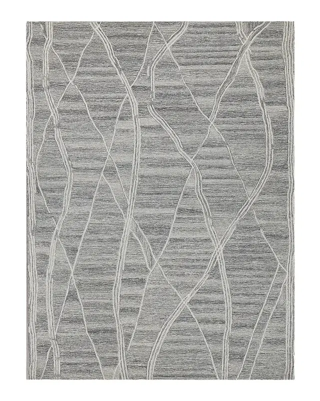 Exquisite Rugs Tangiers Hand-Tufted Gray/ Rug