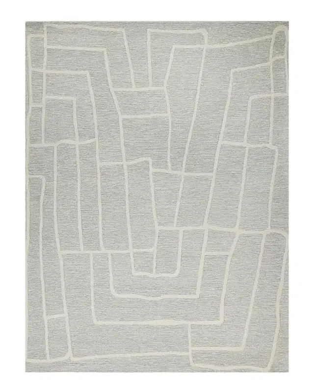 Exquisite Rugs Tangiers Hand-Tufted Blue/ Rug