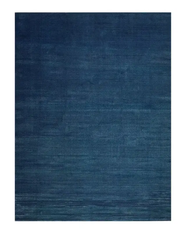 Exquisite Rugs Velutto Hand-Loomed Navy Rug