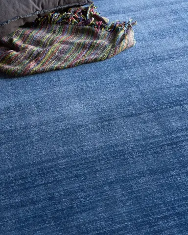 Exquisite Rugs Martelli Modern Hand-Loomed Navy Rug, 4 ' x 6 ' | Thumbnail 6 Exquisite Rugs Martelli Modern Hand-Loomed Navy Rug, 4 ' x 6 ' | Thumbnail 6