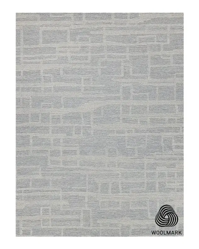 Exquisite Rugs Park City Hand-Tufted Light Gray/Ivory Rug
