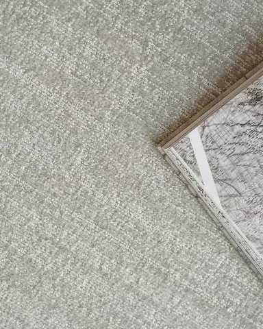 Exquisite Rugs Martelli Modern Hand-Loomed Silver Rug, 4 ' x 6 ' | Thumbnail 5 Exquisite Rugs Martelli Modern Hand-Loomed Silver Rug, 4 ' x 6 ' | Thumbnail 5