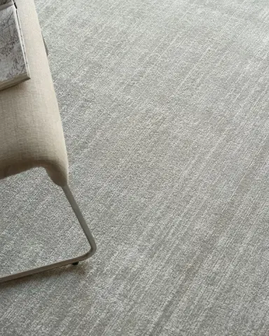 Exquisite Rugs Martelli Modern Hand-Loomed Silver Rug, 4 ' x 6 ' | Thumbnail 8 Exquisite Rugs Martelli Modern Hand-Loomed Silver Rug, 4 ' x 6 ' | Thumbnail 8