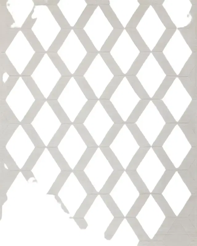 Exquisite Rugs Brunello Hand-Loomed White Rug