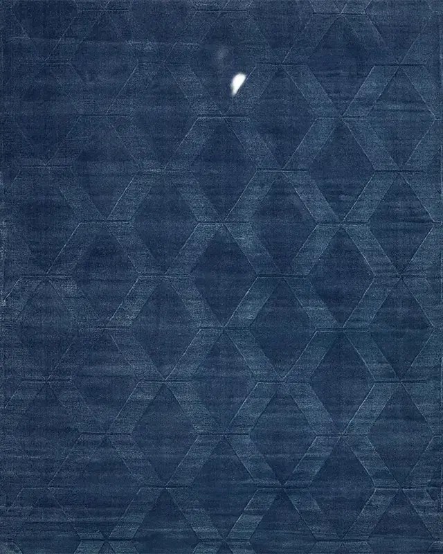Exquisite Rugs Brunello Hand-Loomed Navy Rug
