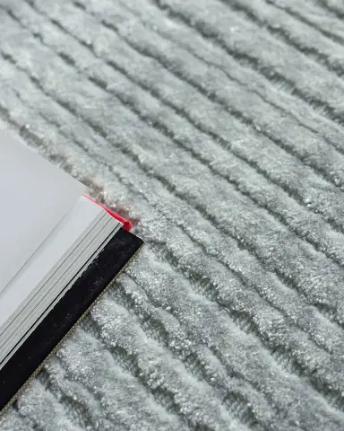 Exquisite Rugs Cabrini Hand-Loomed Silver Rug, 6 ' x 9 ' | Thumbnail 5 Exquisite Rugs Cabrini Hand-Loomed Silver Rug, 6 ' x 9 ' | Thumbnail 5