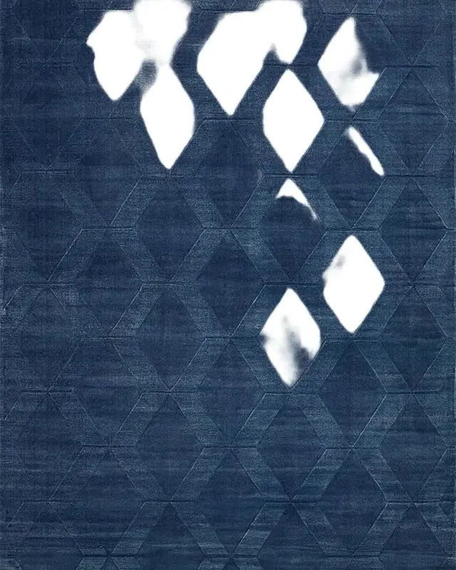 Exquisite Rugs Brunello Hand-Loomed Navy Rug