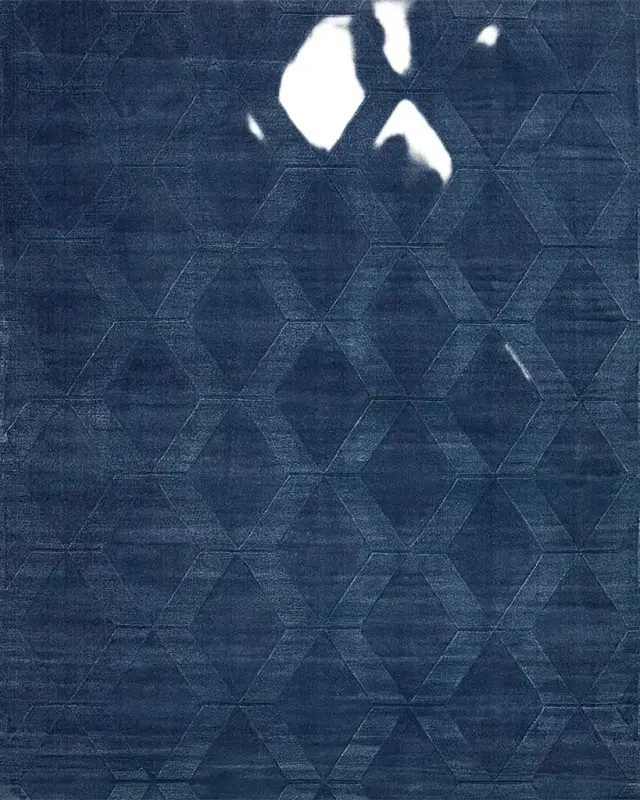 Exquisite Rugs Brunello Hand-Loomed Navy Rug