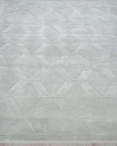 Exquisite Rugs Brunello Hand-Loomed Light Silver Rug | Thumbnail 7 Exquisite Rugs Brunello Hand-Loomed Light Silver Rug | Thumbnail 7
