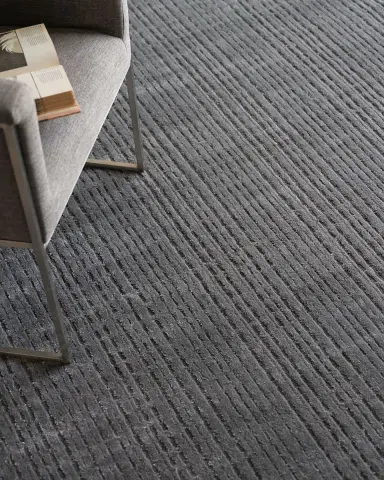Exquisite Rugs Cabrini Hand-Loomed Gray Rug, 4 ' x 6 ' | Thumbnail 6 Exquisite Rugs Cabrini Hand-Loomed Gray Rug, 4 ' x 6 ' | Thumbnail 6