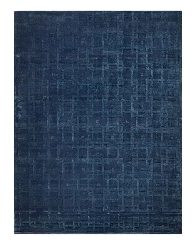 Exquisite Rugs Camora Hand-Loomed Navy Rug