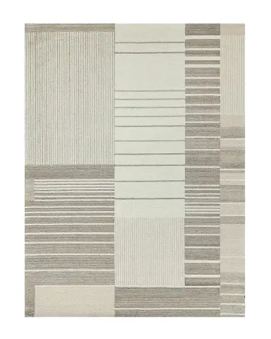 Exquisite Rugs Castine Hand-Tufted Beige Rug | Thumbnail 1