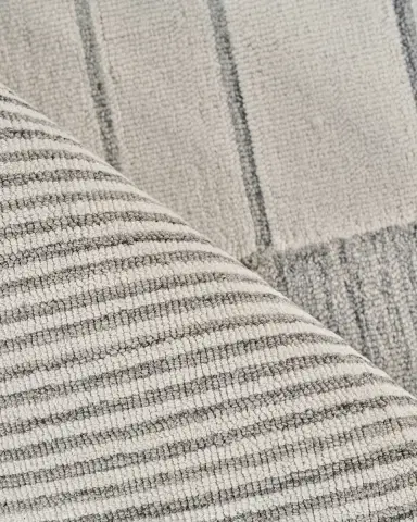 Exquisite Rugs Castine Hand-Tufted Silver Rug | Thumbnail 4 Exquisite Rugs Castine Hand-Tufted Silver Rug | Thumbnail 4