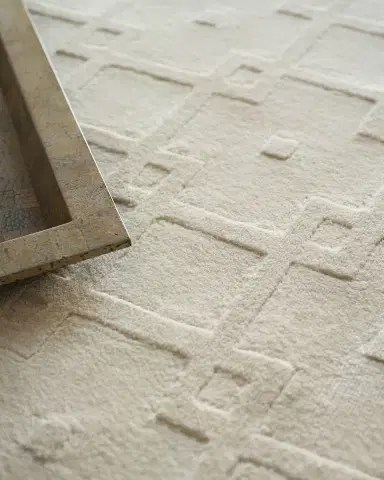 Exquisite Rugs Camora Hand-Loomed Beige Rug, 4 ' x 6 ' | Thumbnail 5 Exquisite Rugs Camora Hand-Loomed Beige Rug, 4 ' x 6 ' | Thumbnail 5