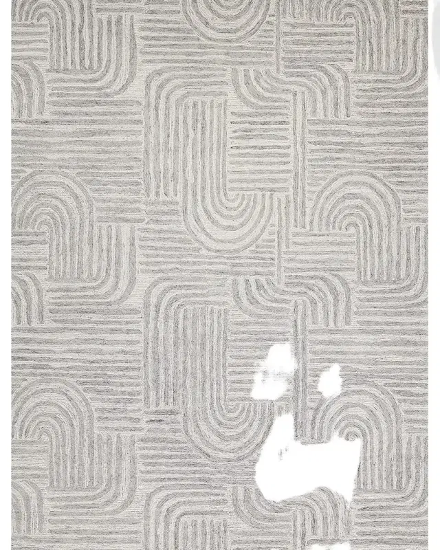 Exquisite Rugs Juno Hand-Tufted Gray/ Rug