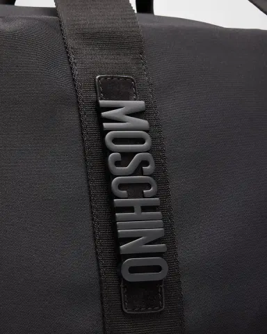 MOSCHINO Men's Cordura Nylon Duffel Bag | Thumbnail 6 MOSCHINO Men's Cordura Nylon Duffel Bag | Thumbnail 6